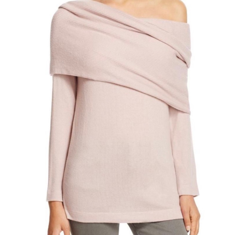 Three Dots Off Shoulder Sweater (NEW)